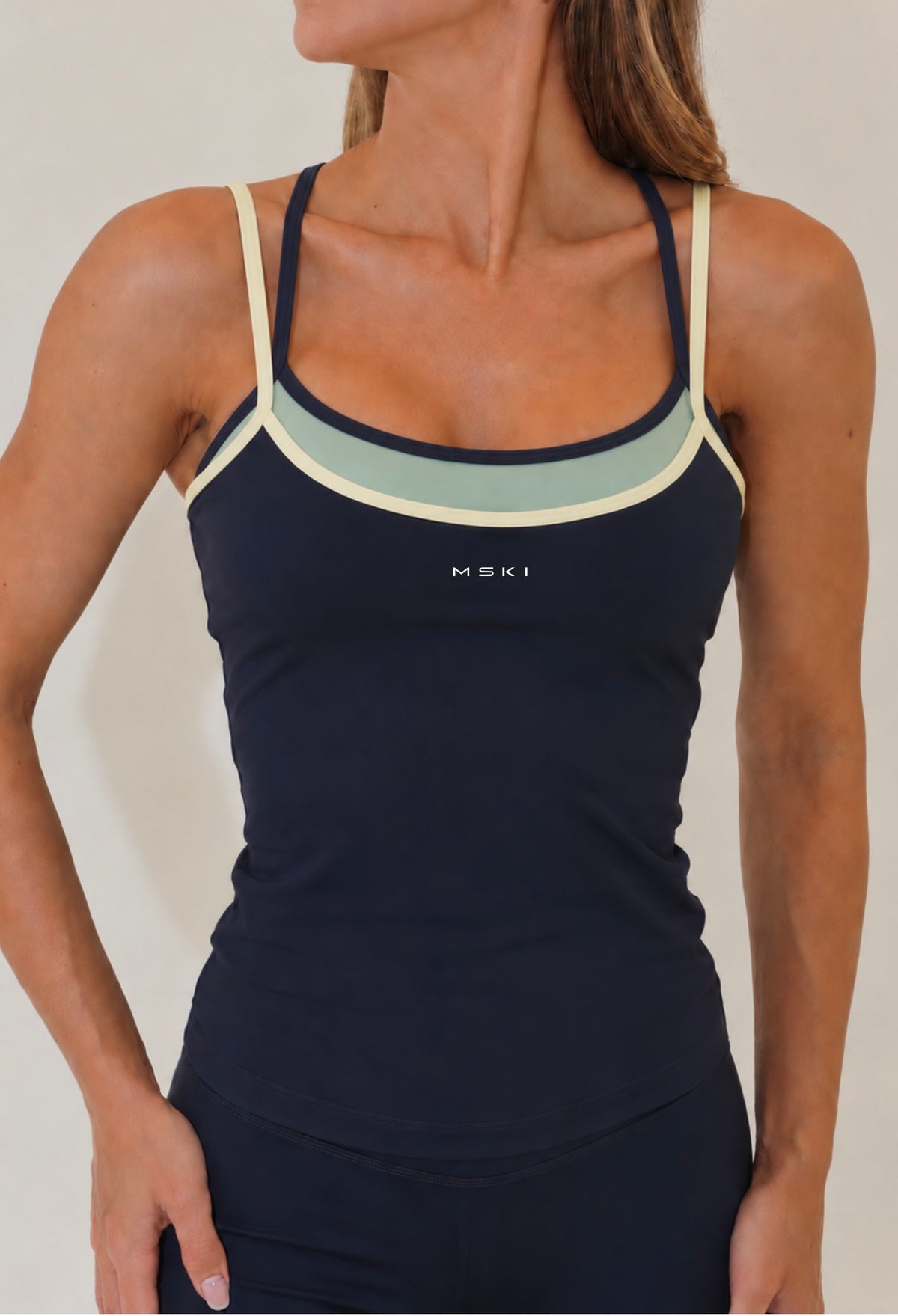 Sporty tank|Double layer