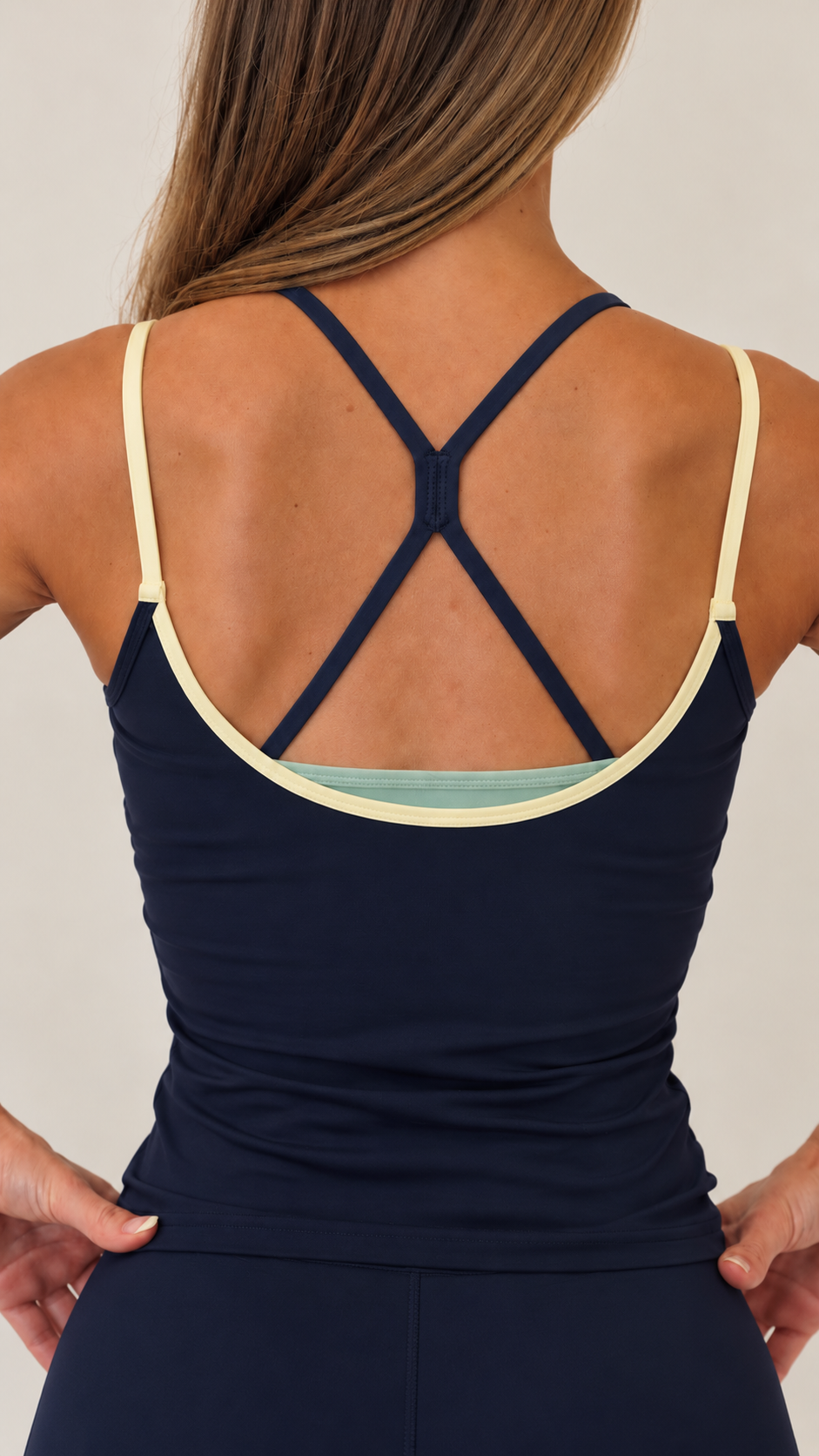 Sporty tank|Double layer