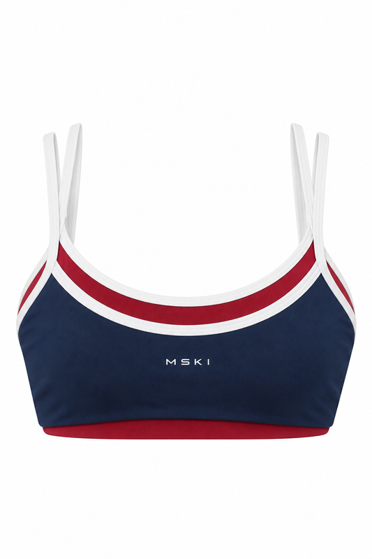 Scoop bra|Double layer