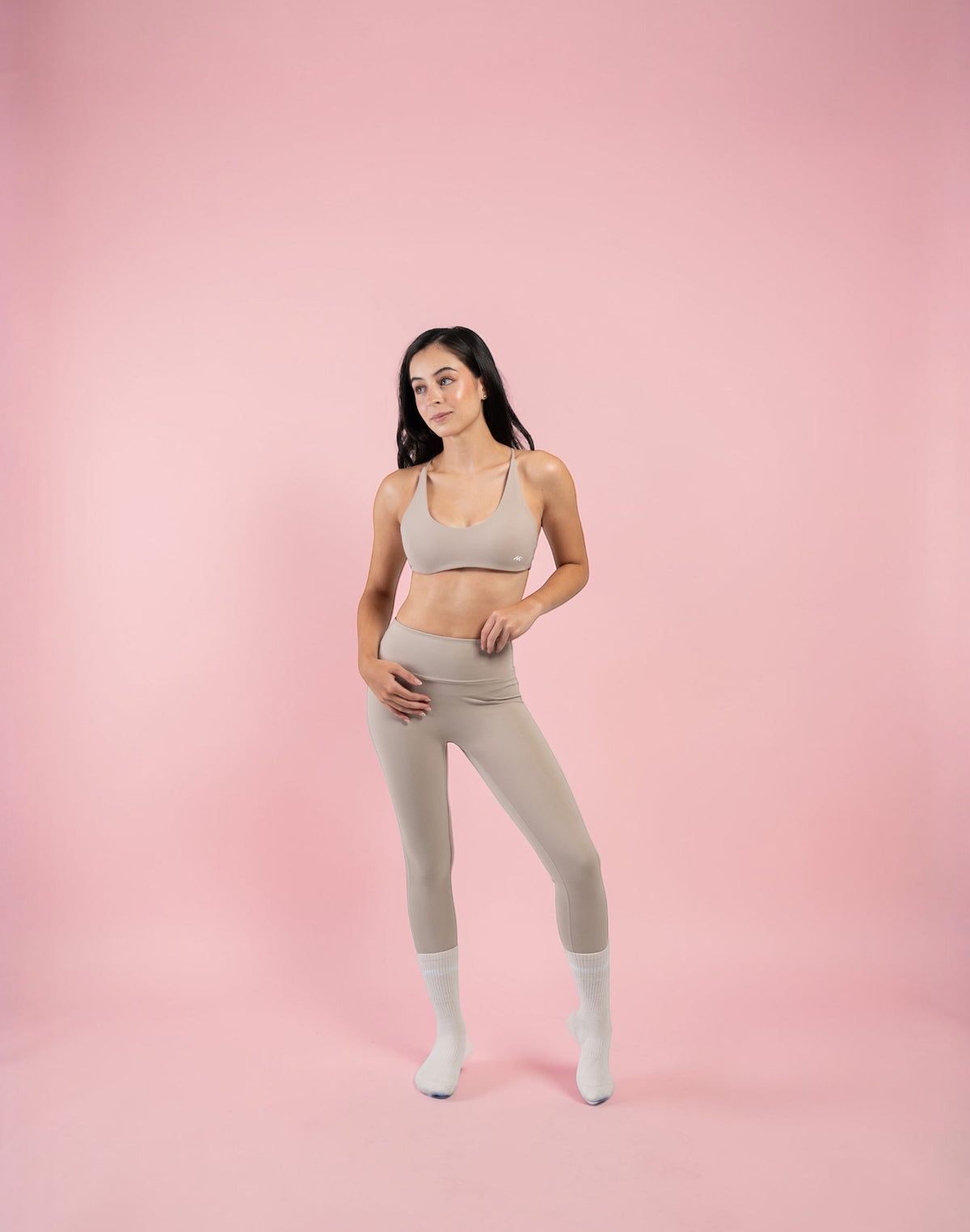 Core Leggings Almond